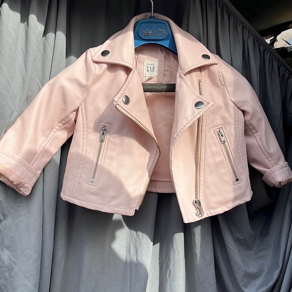 Leather jacket little girls